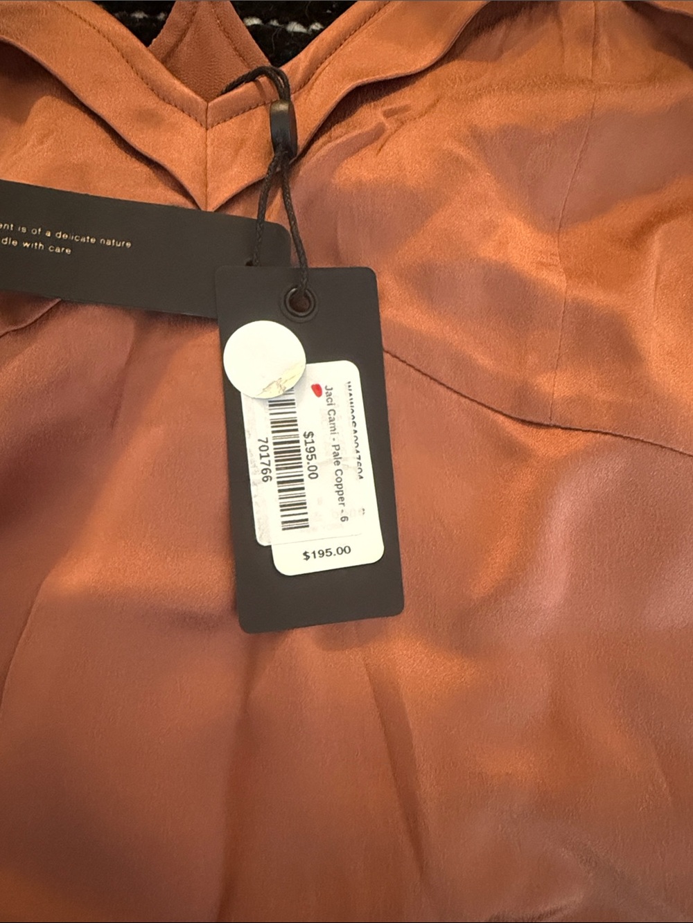 rag & bone top size 6 100% silk - Picture 3 of 4